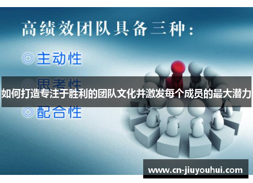 如何打造专注于胜利的团队文化并激发每个成员的最大潜力