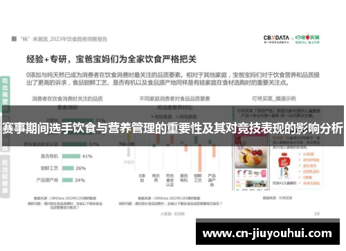 赛事期间选手饮食与营养管理的重要性及其对竞技表现的影响分析